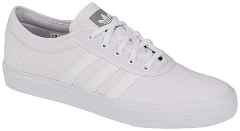 adidas shuhe weiss|adidas white canvas shoes.